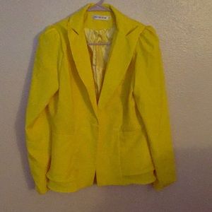 Yellow Blazer